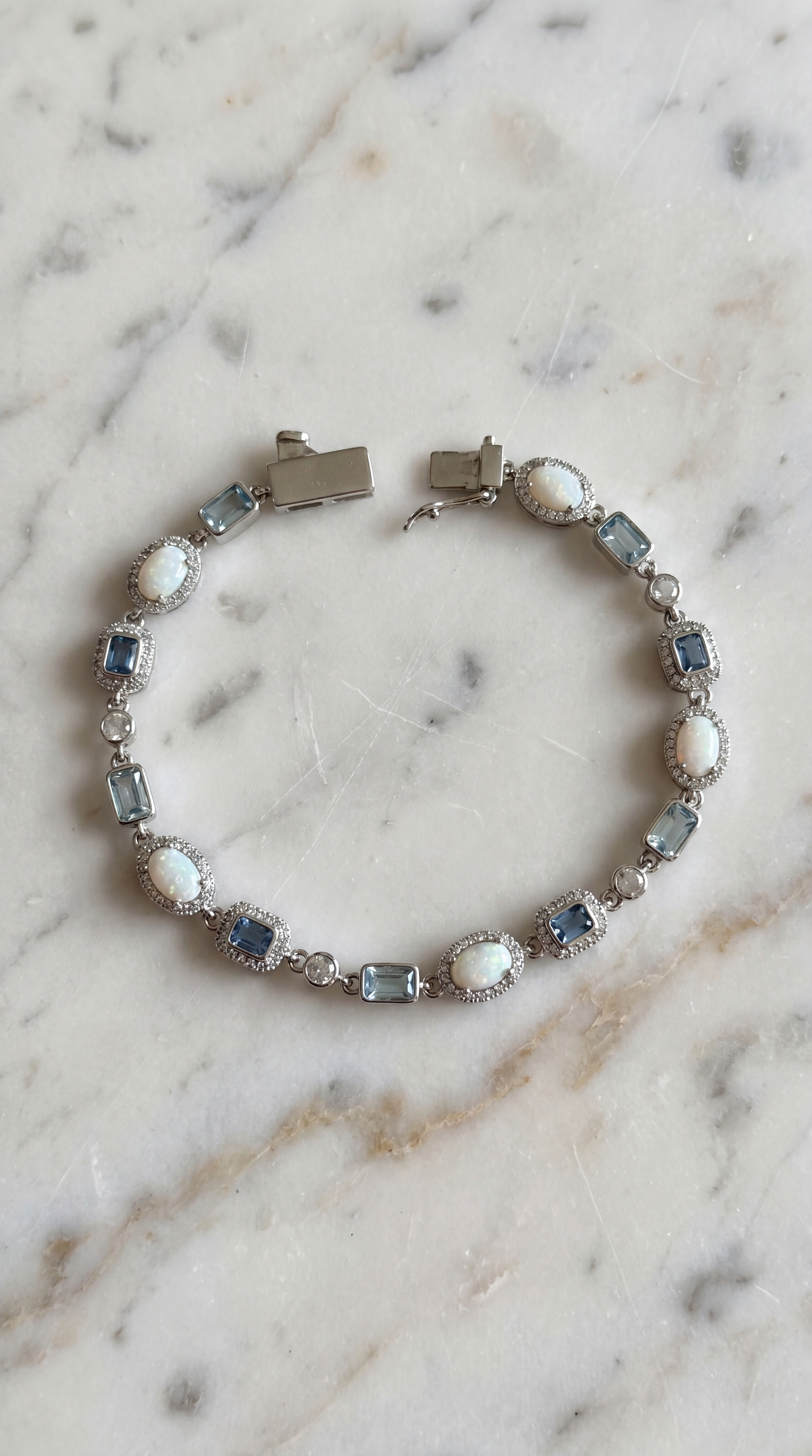 Opal Arc Bracelet